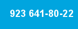 923 641-80-22